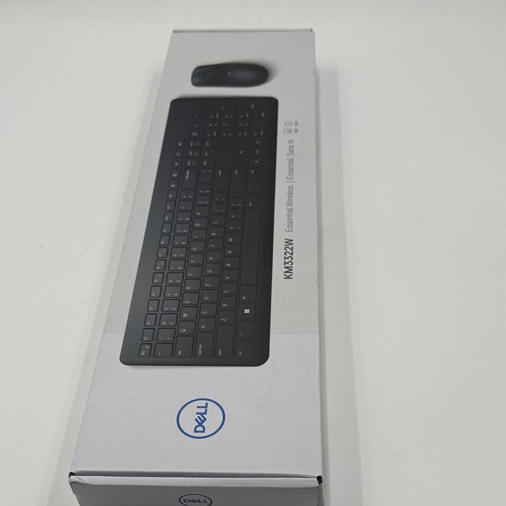 Dell Black wireless Keyboard and Mouse Set